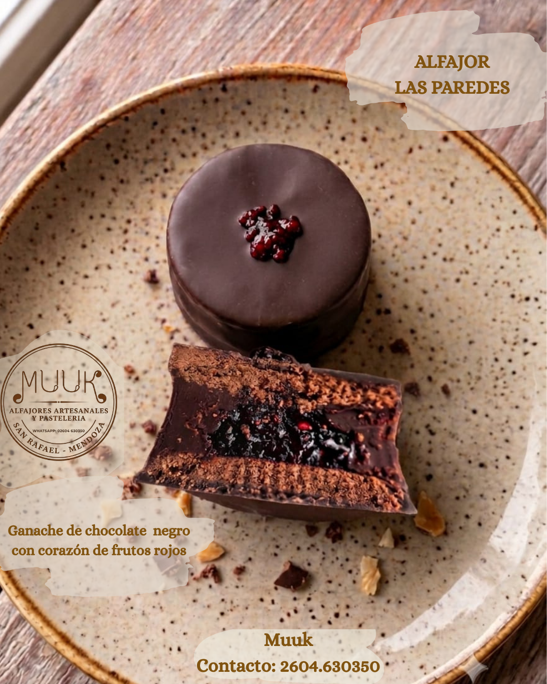 Alfajor Las paredes
