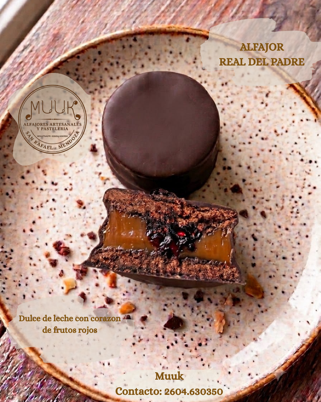 Alfajor Real del padre